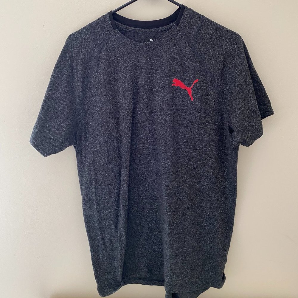 2/$10 Men's Heather Puma Workout Tee